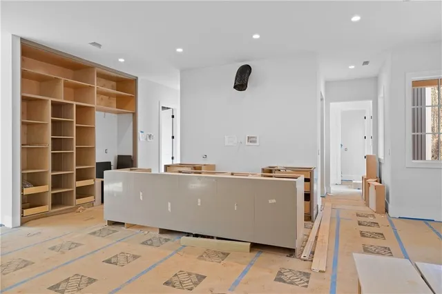 a view of walk in closet