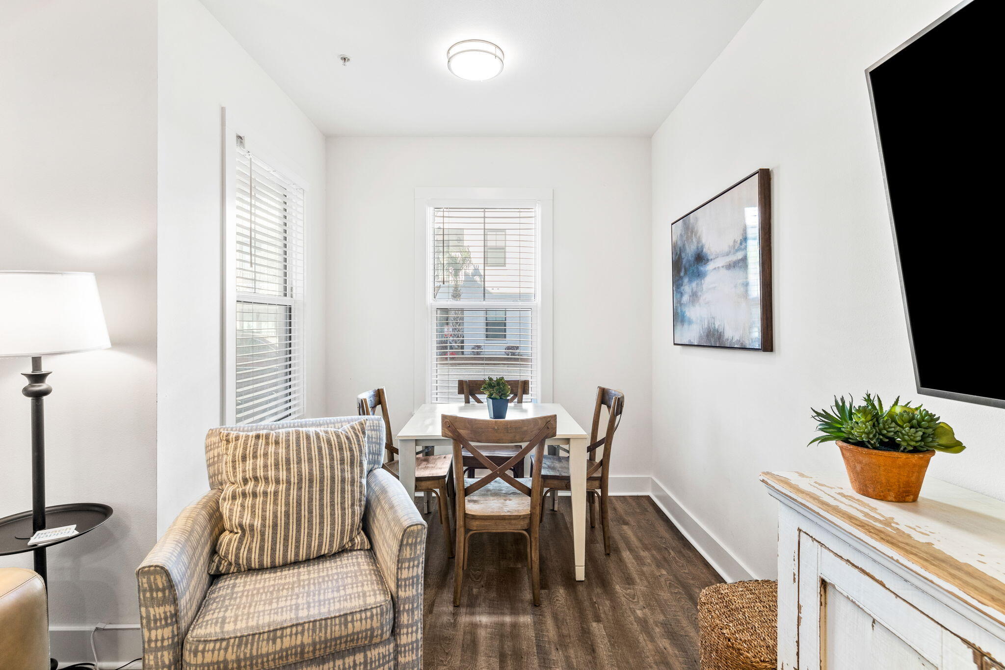 3958 West County Highway 30A, Unit 112 Santa Rosa Beach, FL 32459 - Photo 8 of 45 a dining room with furniture and window