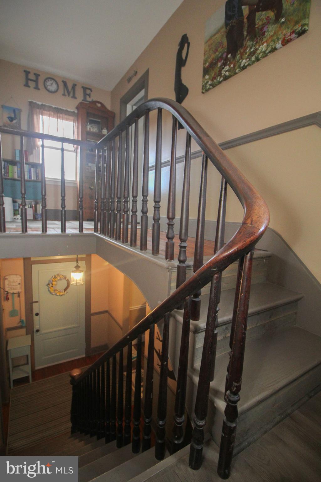 160 Funk Road Port Deposit, MD 21904 - Photo 26 of 51 a view of a hallway with wooden floor and staircase