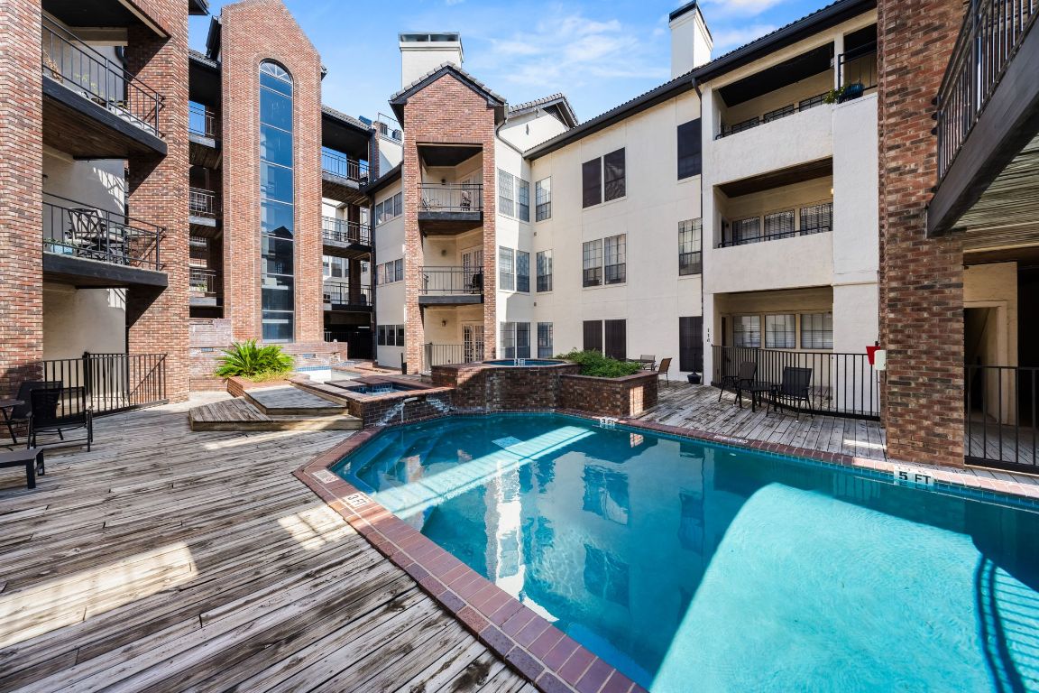 3001 Cedar Street, Unit 310 Austin, TX 78705 - Photo 27 of 27 a view of a house with swimming pool