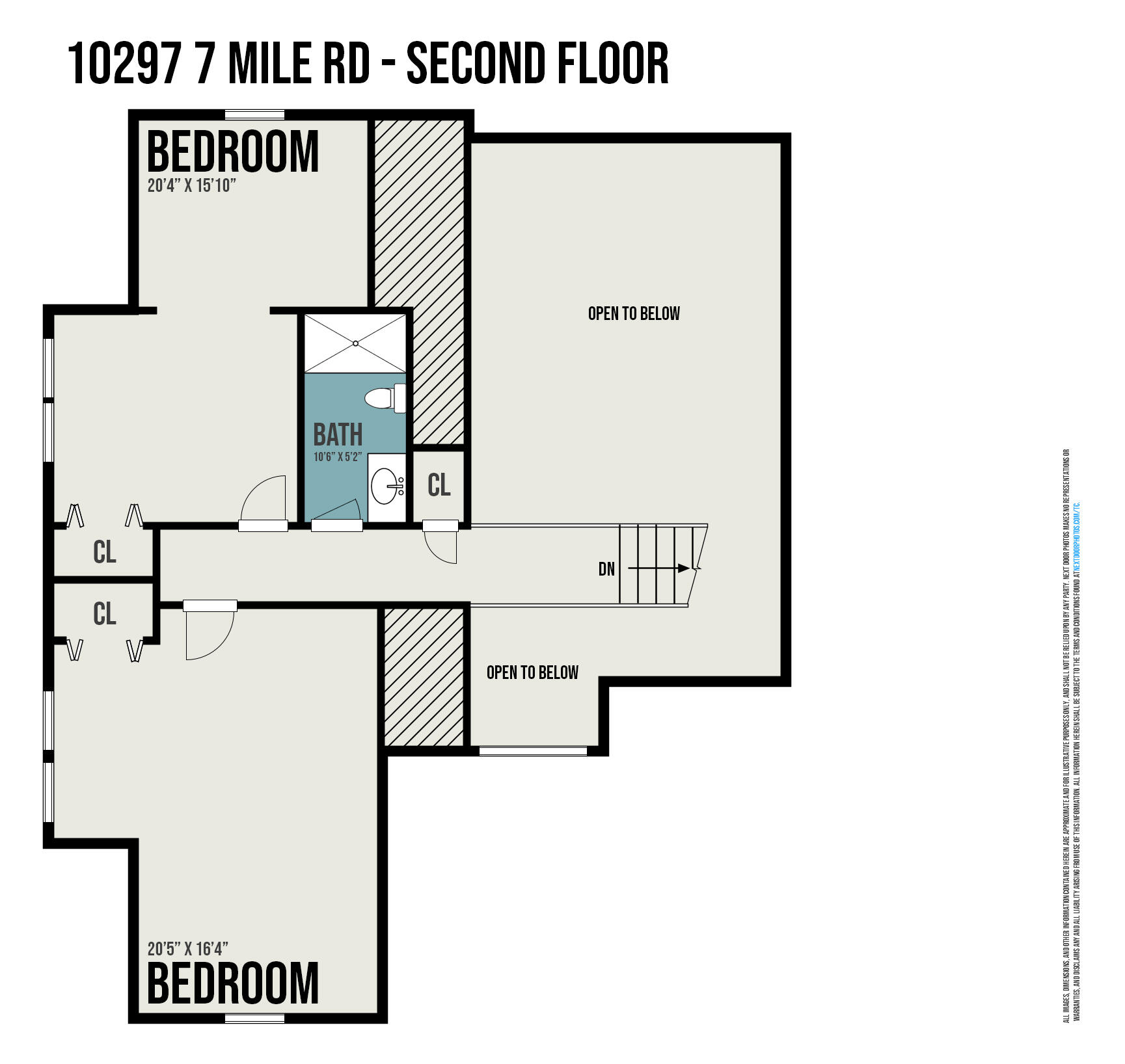 10297 7 Mile Road Evart, MI 49631 - Photo 64 of 67 Second Floor