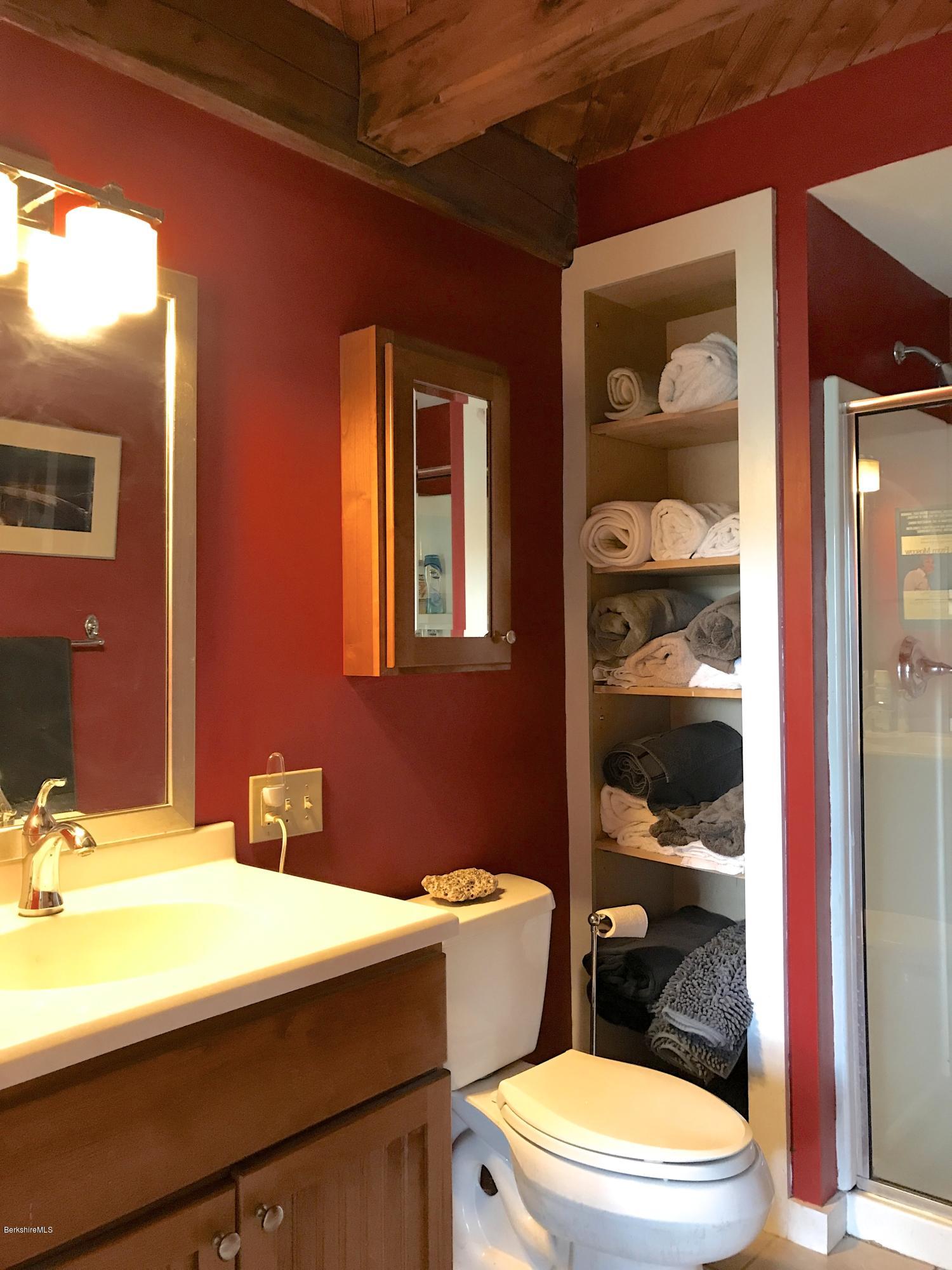 59 Salisbury Road Sheffield, MA 01257 - Photo 33 of 45 a bathroom with a sink a toilet and shower