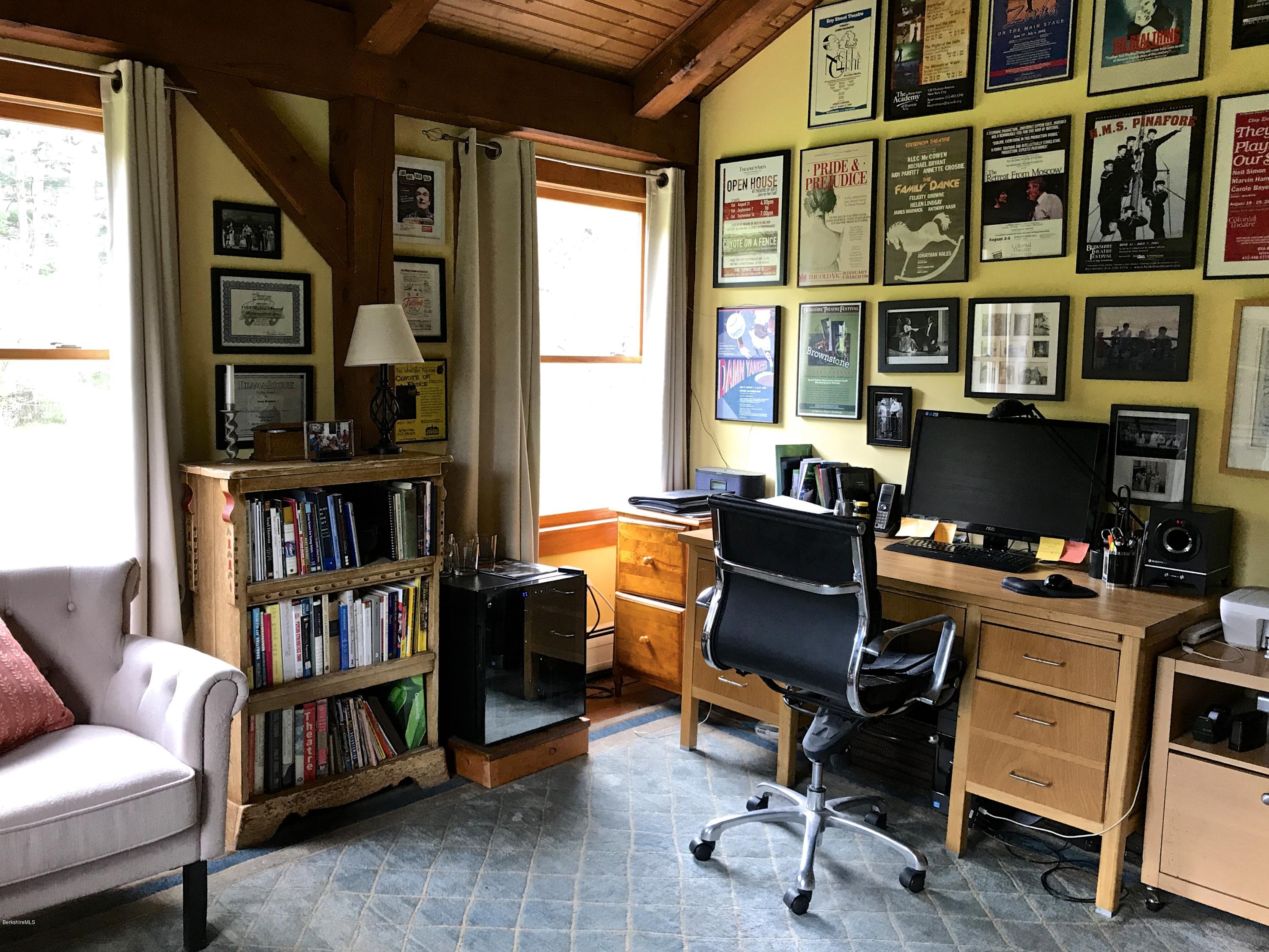 59 Salisbury Road Sheffield, MA 01257 - Photo 38 of 45 a view of a livingroom with workspace and a window