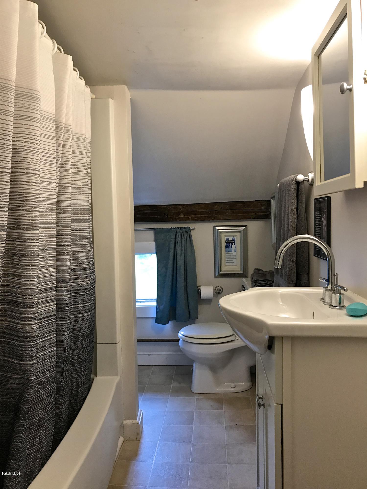 59 Salisbury Road Sheffield, MA 01257 - Photo 45 of 45 a bathroom with a sink a toilet and shower