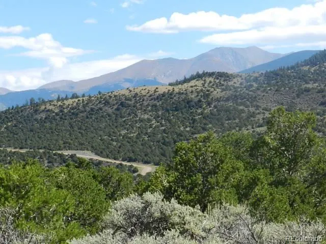 a view of a lush green hillside and a mountain