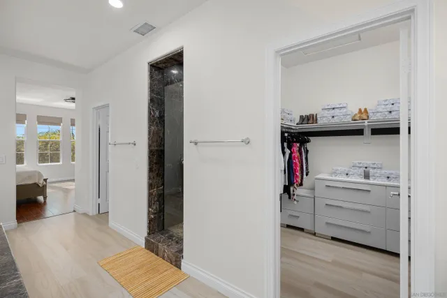 a view of storage and utility room