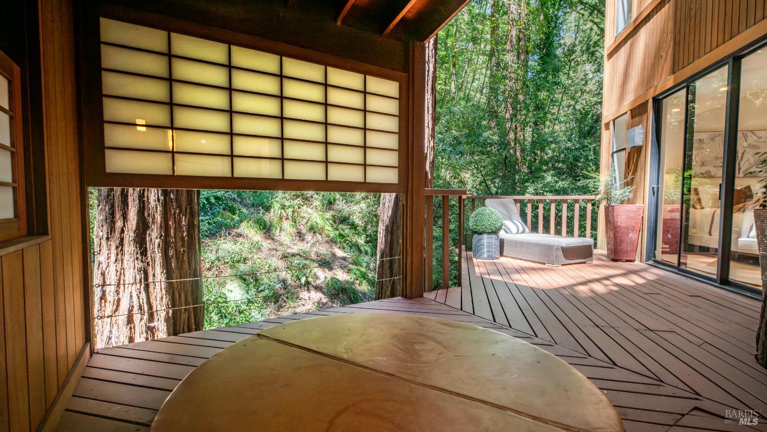 580 Ralston Avenue Mill Valley, CA 94941 - Photo 38 of 50 a bedroom with a bed and a large window