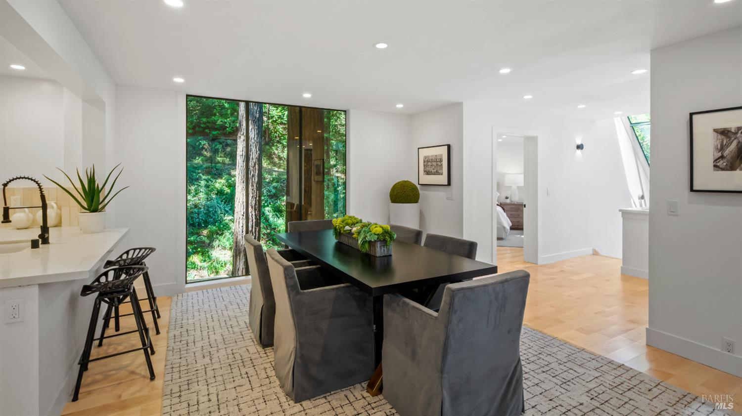 580 Ralston Avenue Mill Valley, CA 94941 - Photo 7 of 50 a living room with furniture and a large window