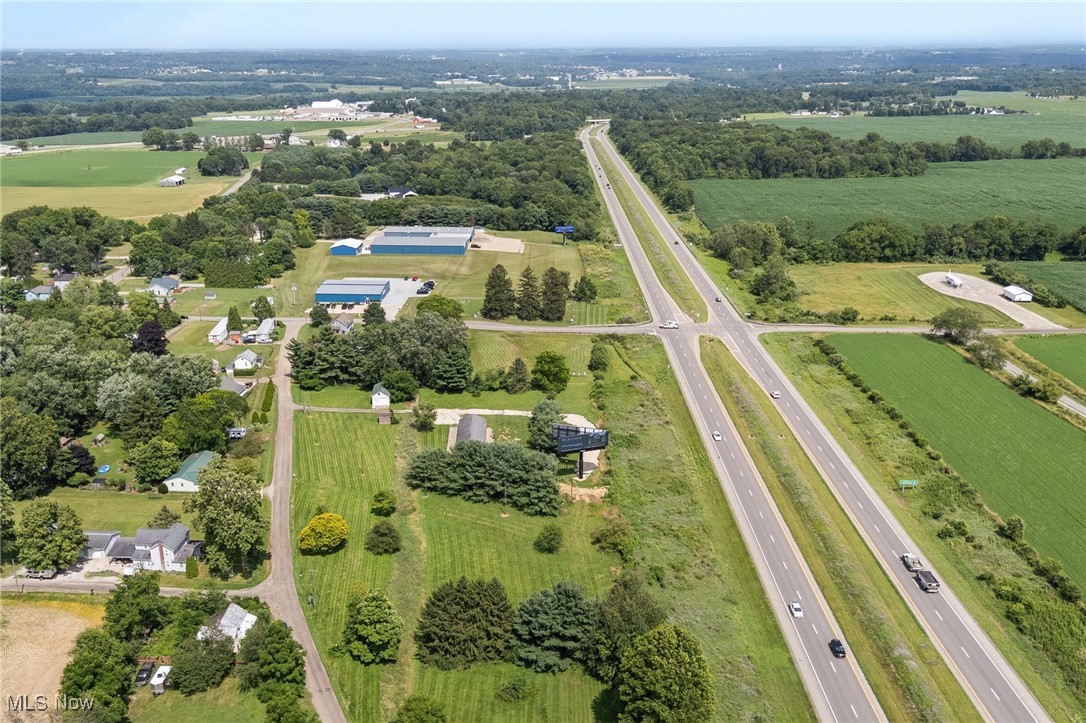 4838 Angling Rd Extension Wooster, OH 44691 - Photo 33 of 39 Overview of rural landscape featuring a main thoroughfare