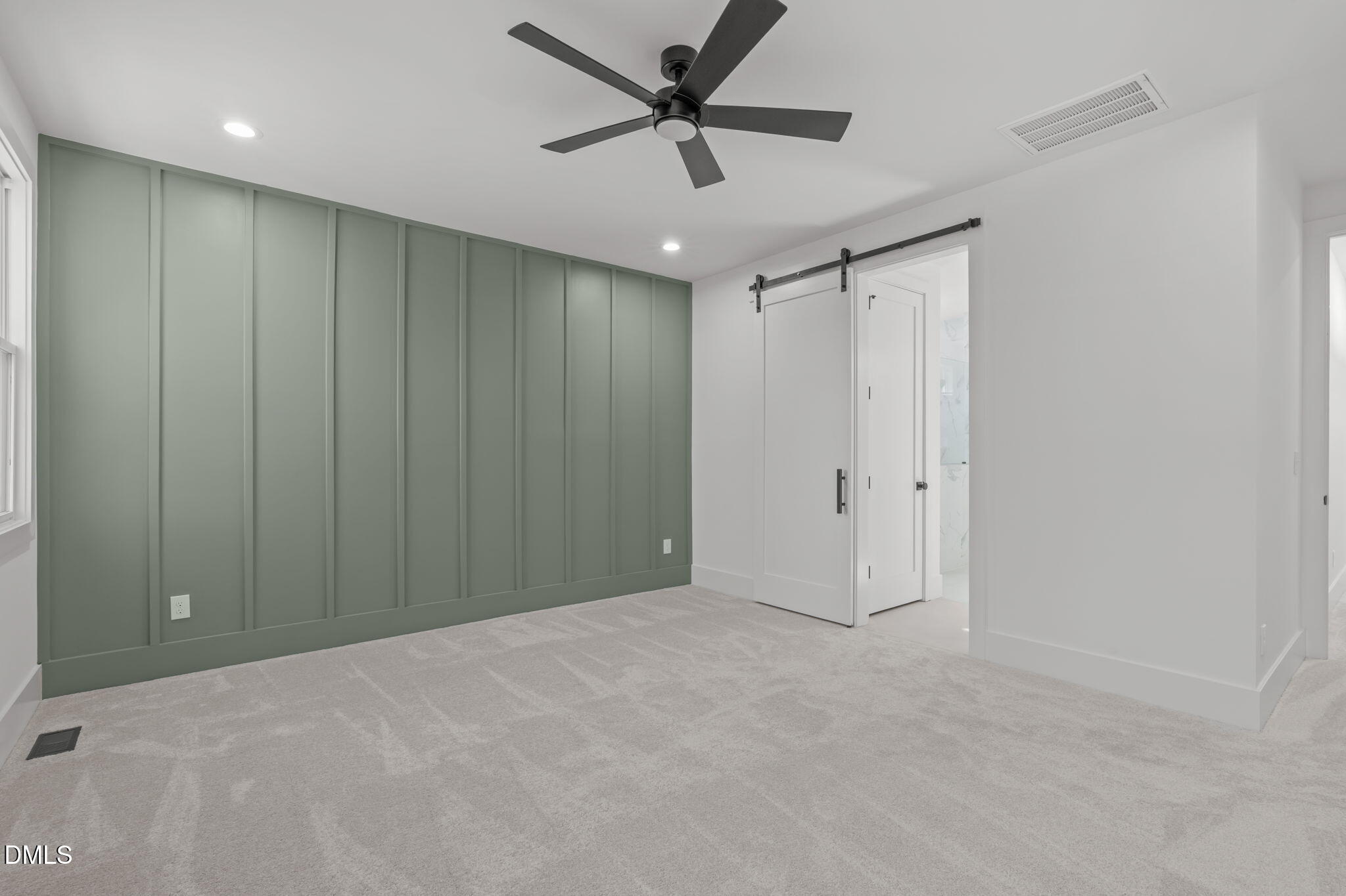 637 Conover Road, Unit B Durham, NC 27703 - Photo 3 of 52 a view of a livingroom with a ceiling fan & a ceiling fan