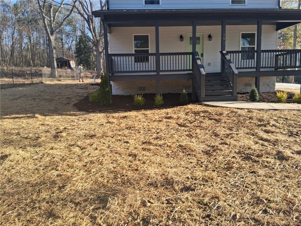 151 Richardson Street Toccoa, GA 30577 - Photo 4 of 48 a front view of a house with a yard