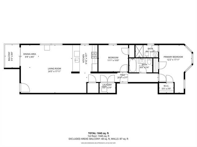 a picture of a floor plan