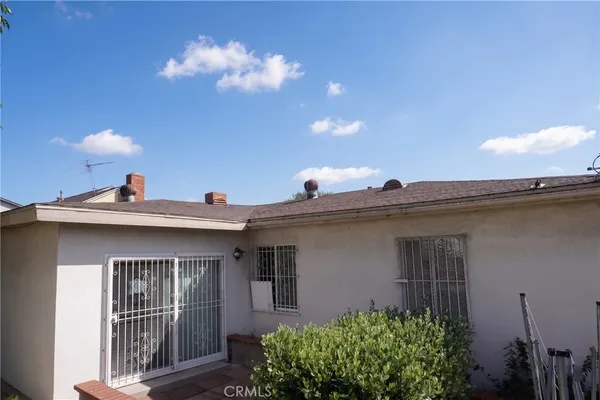 a view of a house with a sink and balcony