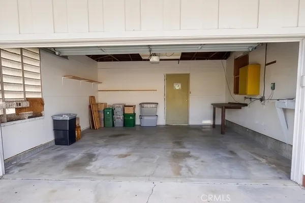 a view of a utility room with closet