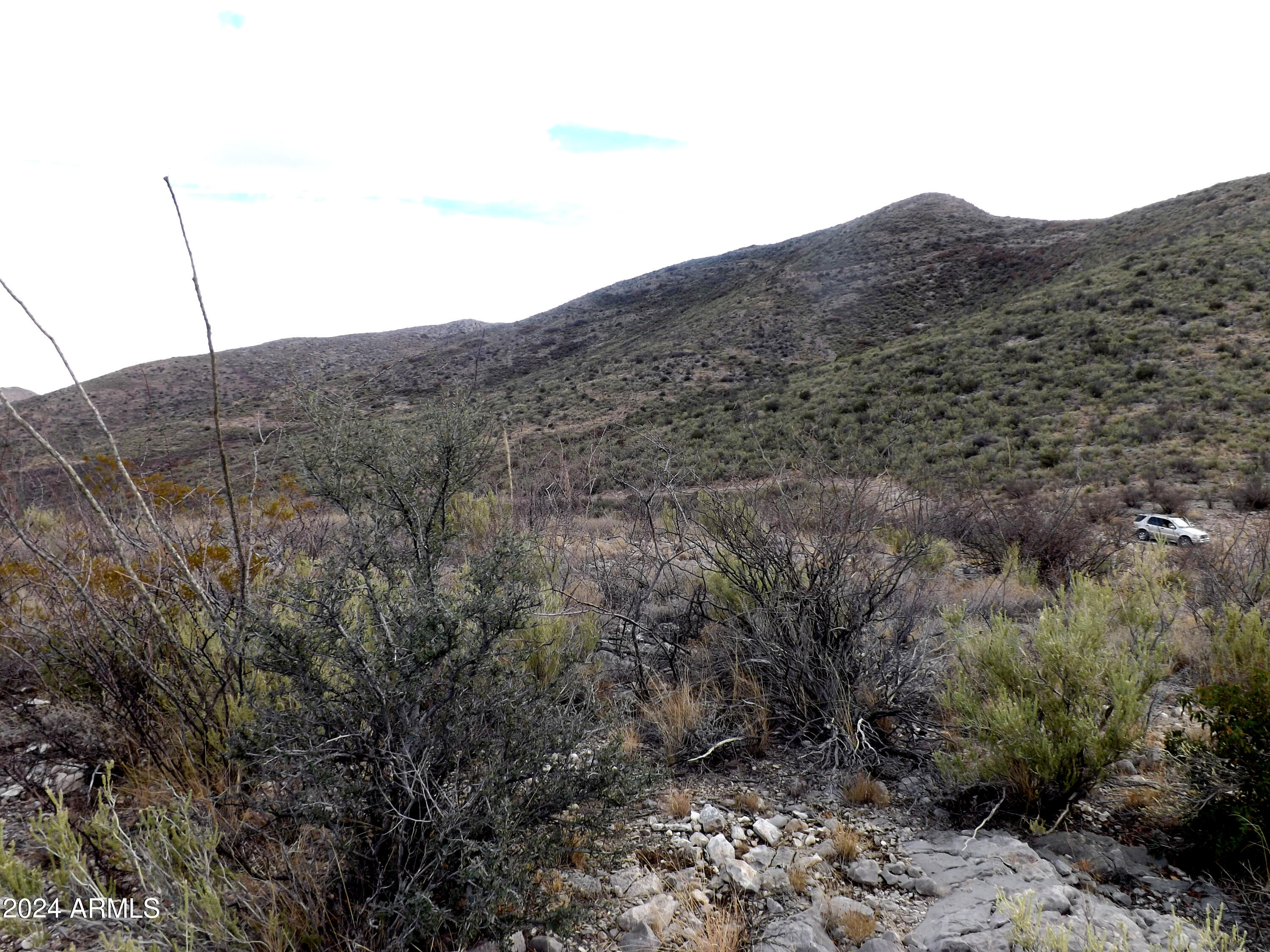 Lot 2 West Red Mountain Road, Unit 2 Bisbee, AZ 85603 - Photo 6 of 14 a view of a dry yard with mountains in the background