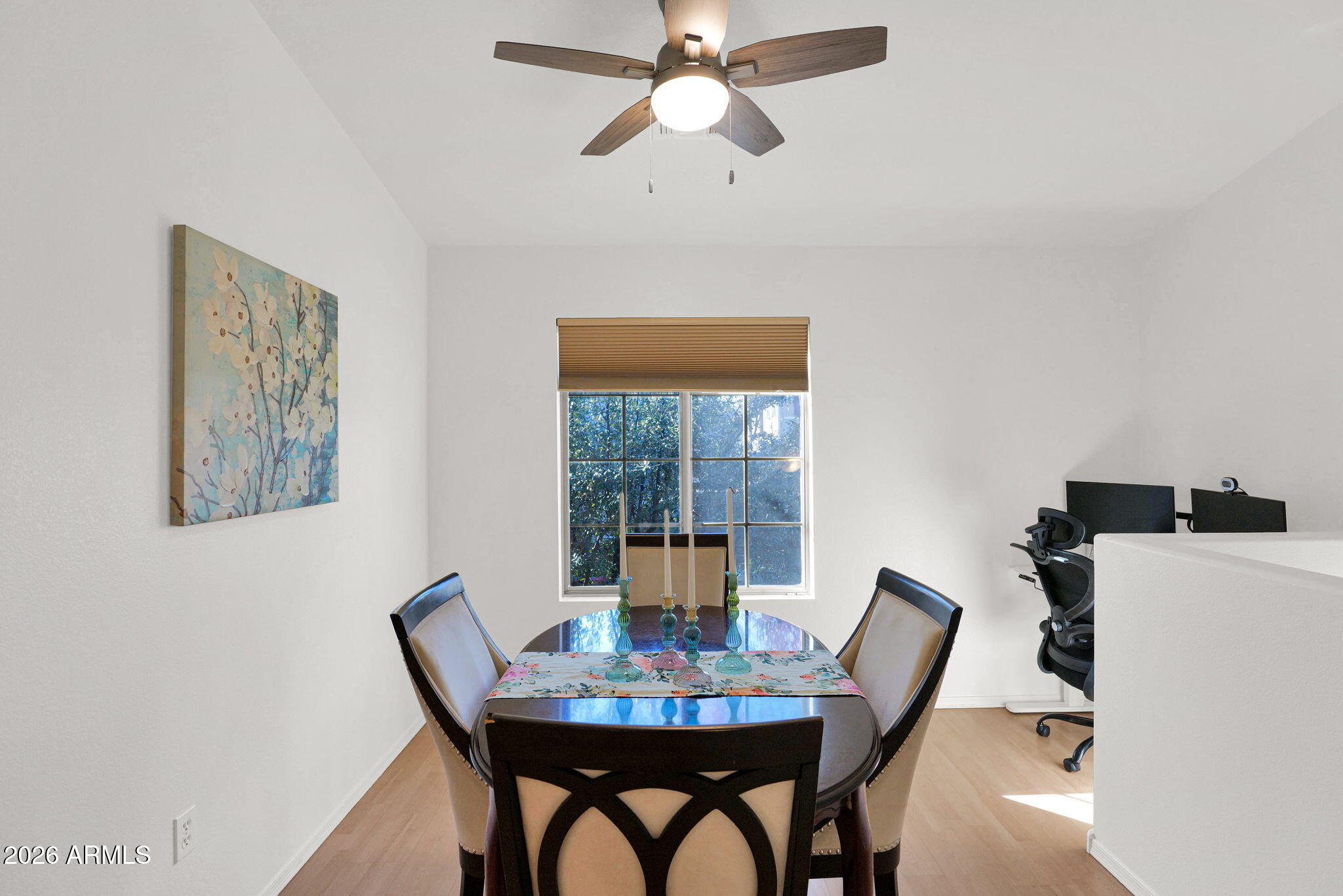 2402 East 5th Street, Unit 1646 Tempe, AZ 85288 - Photo 10 of 37 a view of a dining room with furniture and window