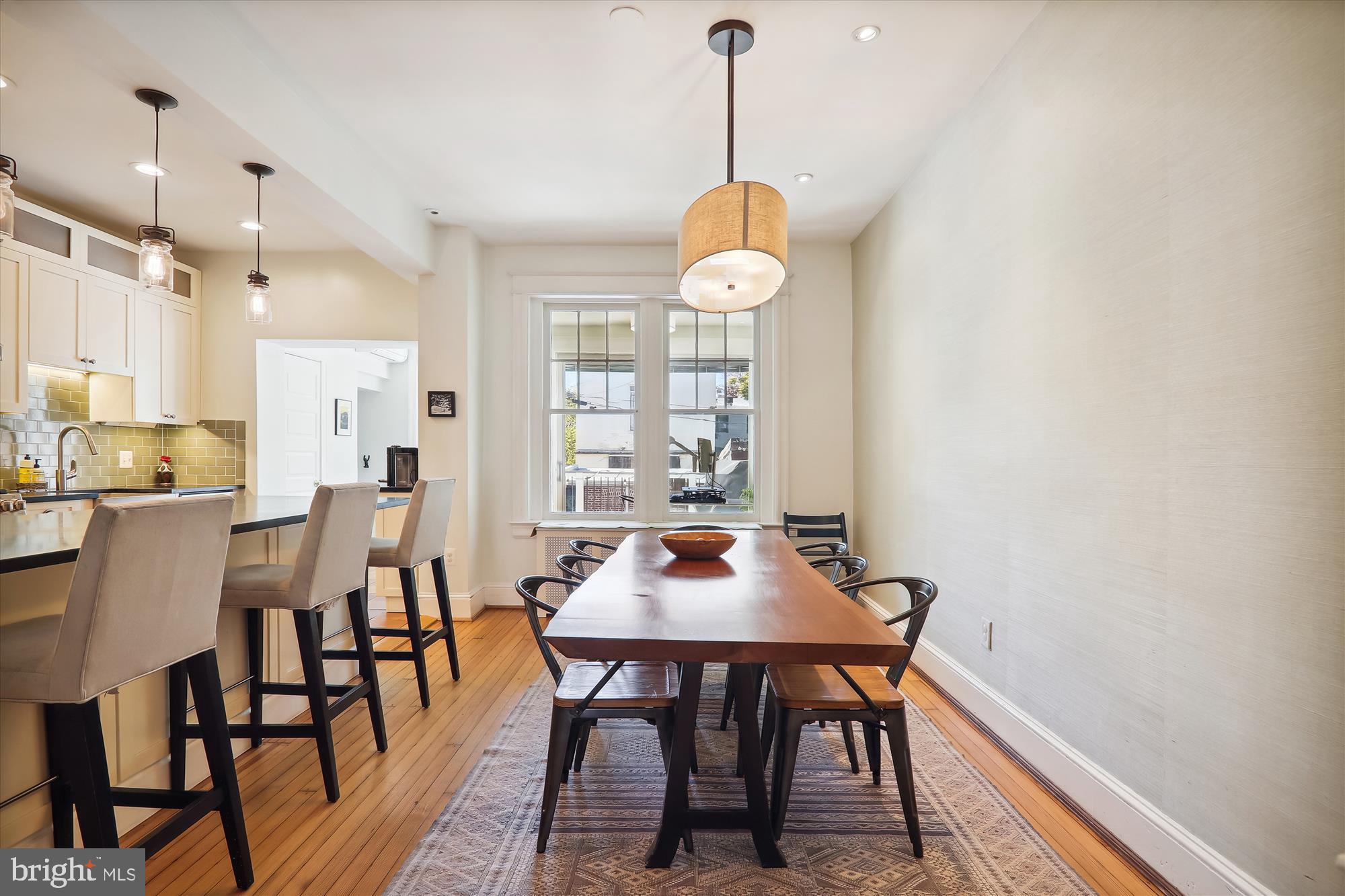 12 8th Street Northeast Washington, DC 20002 - Photo 11 of 56 Living room flows to dining