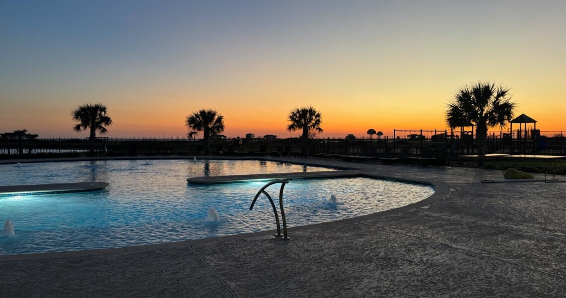 3210 Bay Rdg Drive Palacios, TX 77465 - Photo 8 of 18 a view of swimming pool with a yard