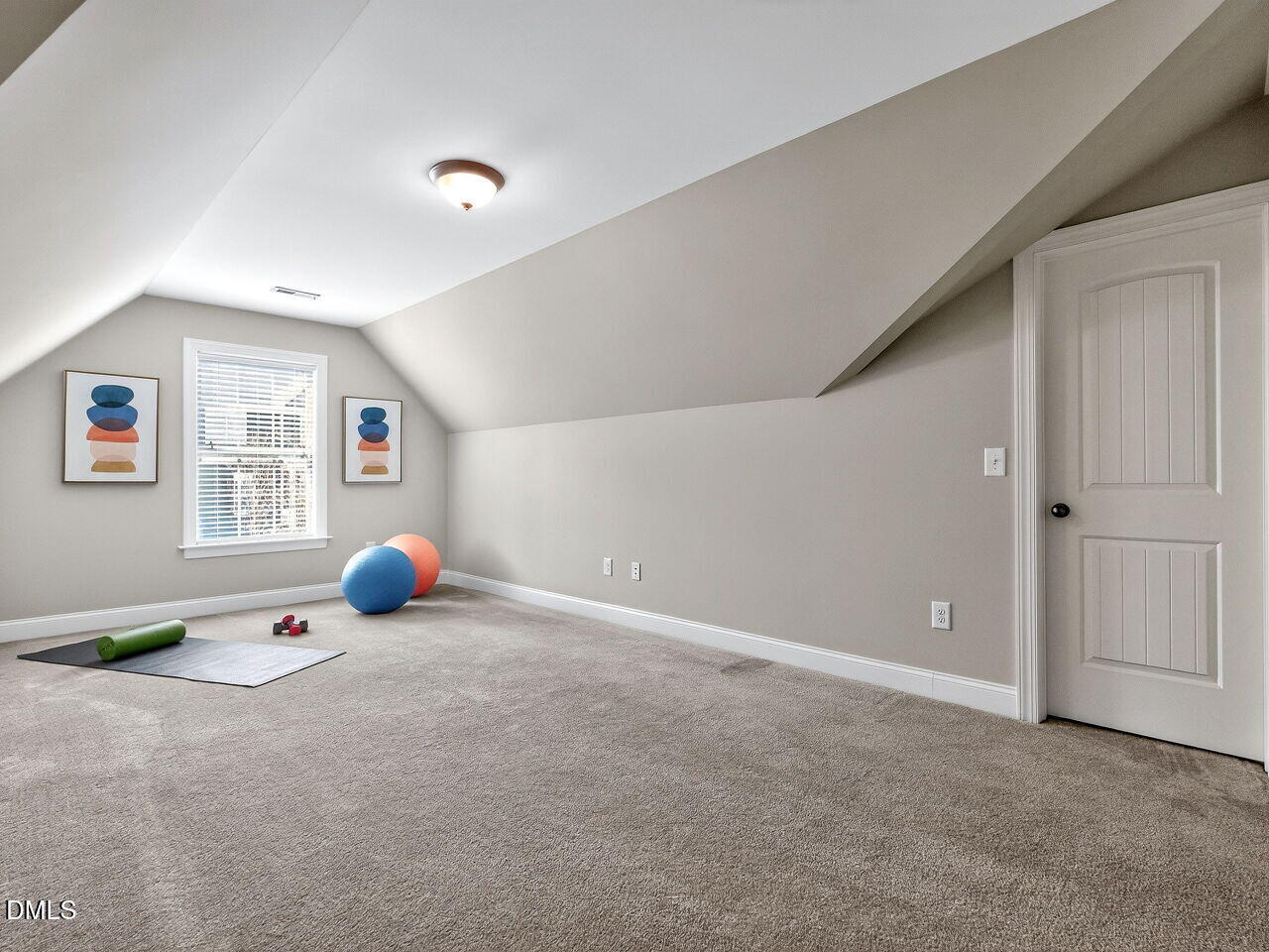 722 Toms Creek Road Cary, NC 27519 - Photo 30 of 42 an empty room with windows and flowerpot