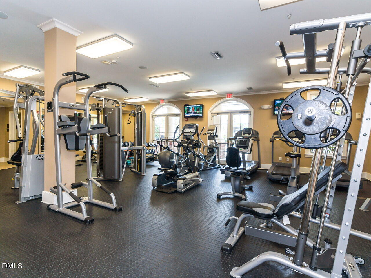 722 Toms Creek Road Cary, NC 27519 - Photo 34 of 42 a view of a room with gym equipment