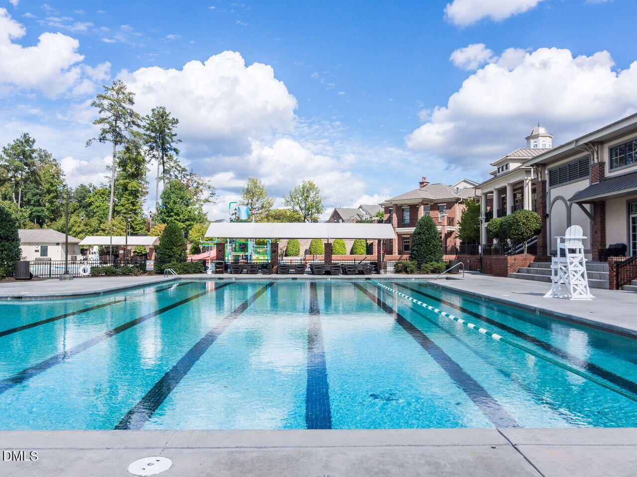 722 Toms Creek Road Cary, NC 27519 - Photo 36 of 42 a view of a swimming pool with a patio