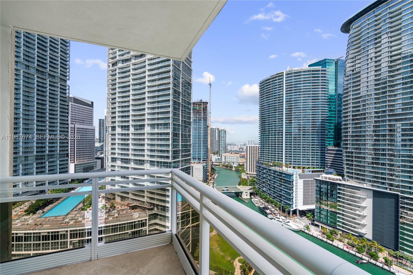 901 Brickell Key Boulevard, Unit 2804 Miami, FL 33131 - Photo 42 of 91 a view of city with tall buildings