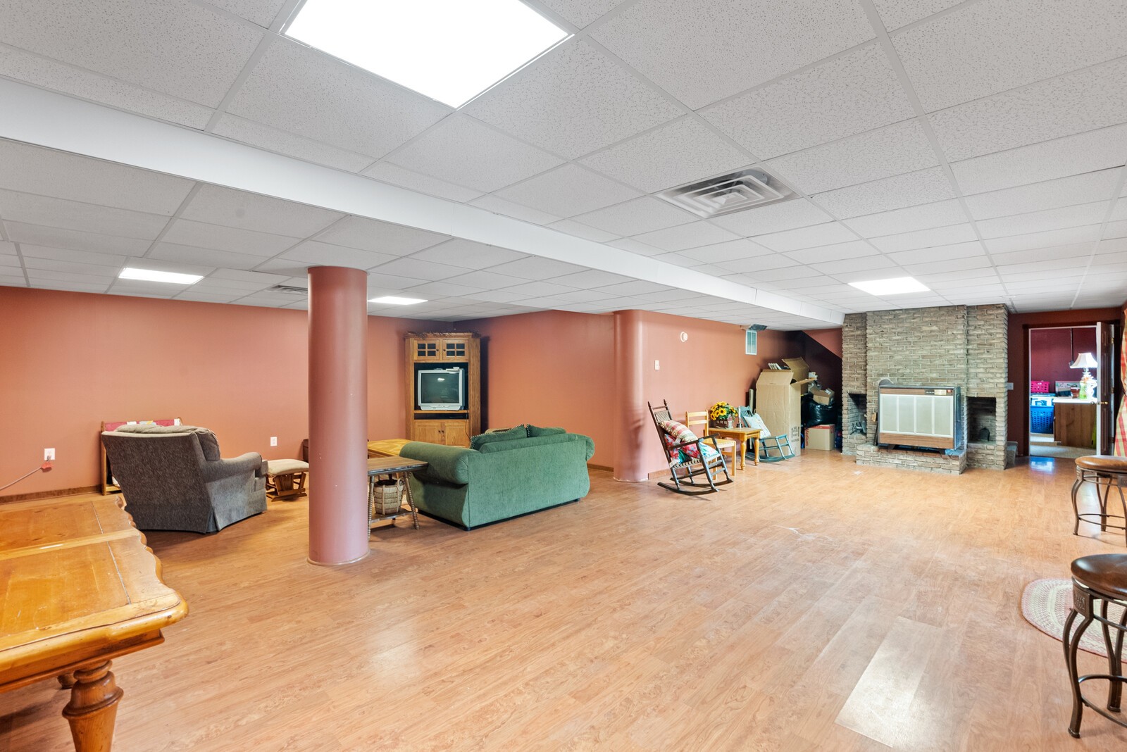 7336 Chowning Road Springfield, TN 37172 - Photo 33 of 45 a view of a livingroom with furniture and a flat screen tv