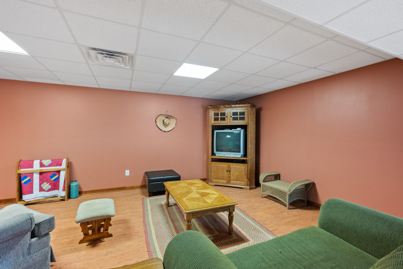 7336 Chowning Road Springfield, TN 37172 - Photo 34 of 45 a bedroom with furniture and a wooden floor