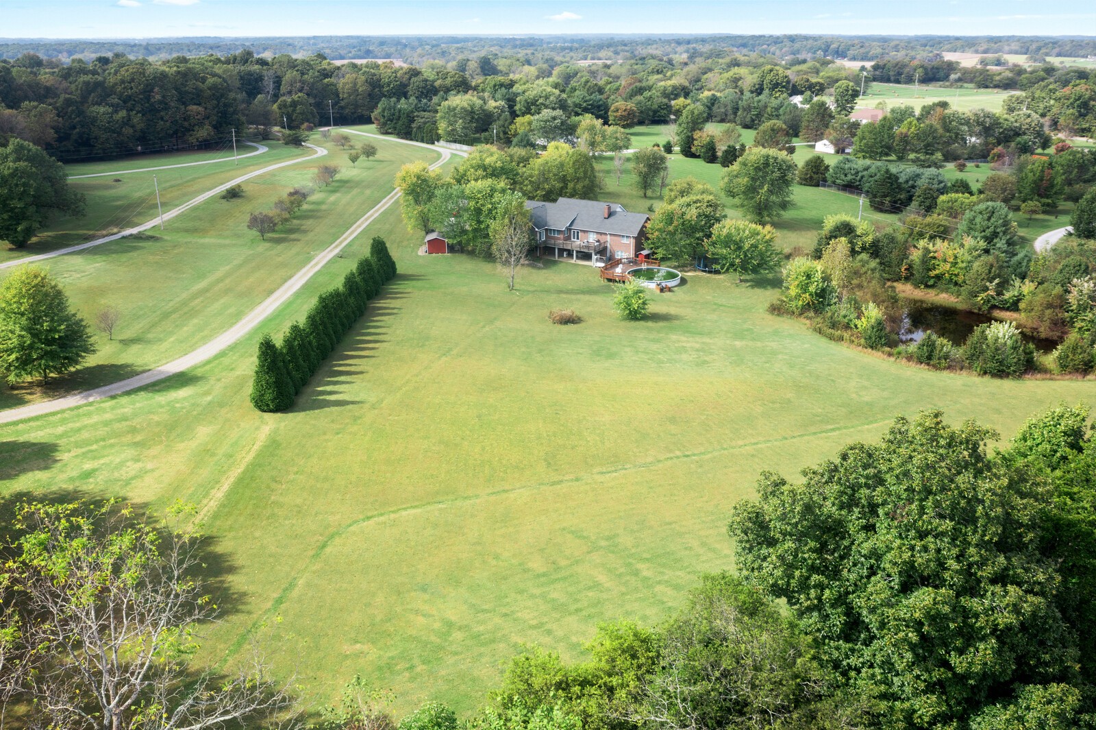 7336 Chowning Road Springfield, TN 37172 - Photo 42 of 45 a view of a swimming pool with a yard