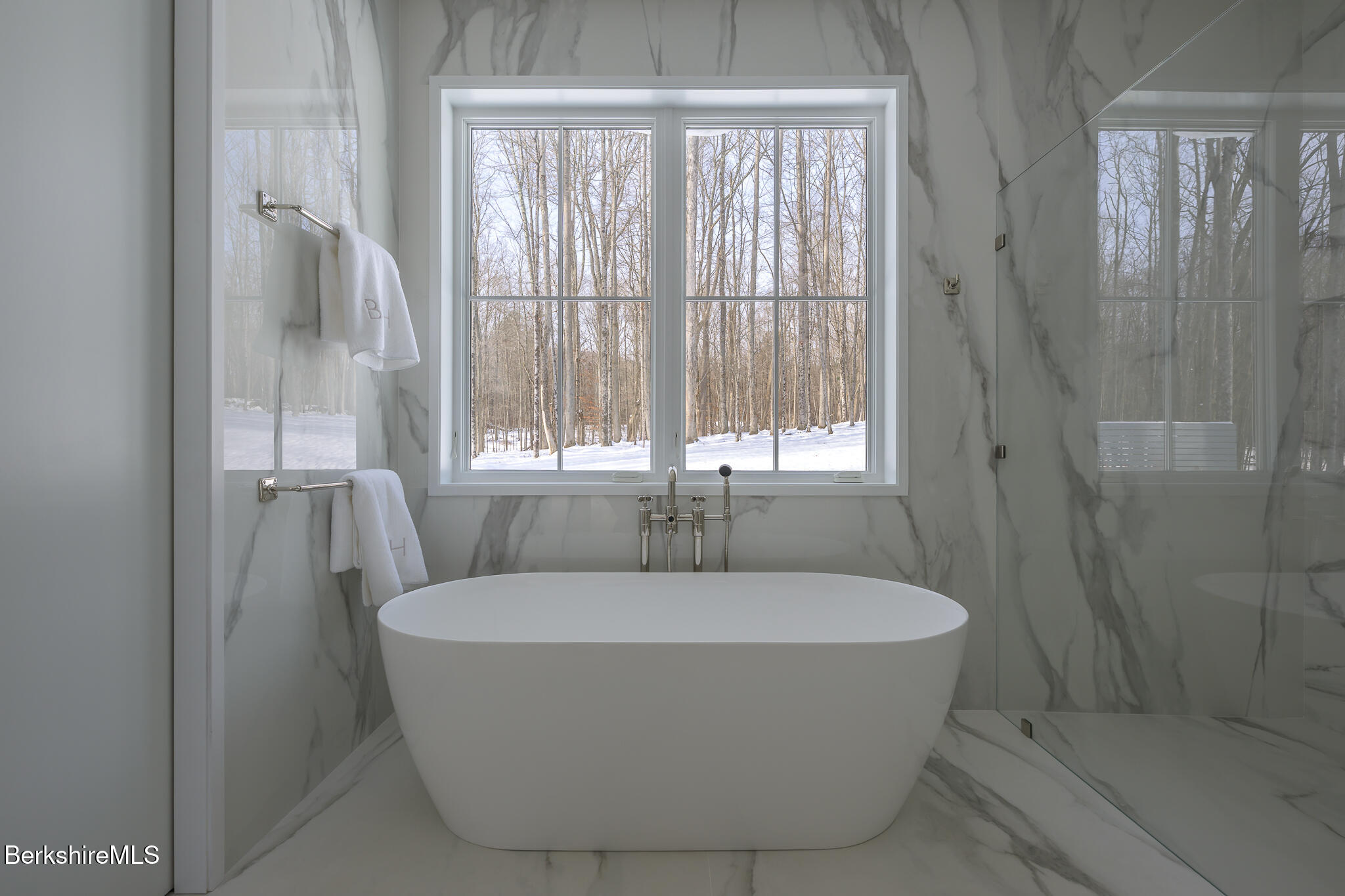 21 A Interlaken Road Stockbridge, MA 01266 - Photo 14 of 43 Hall Full Bath