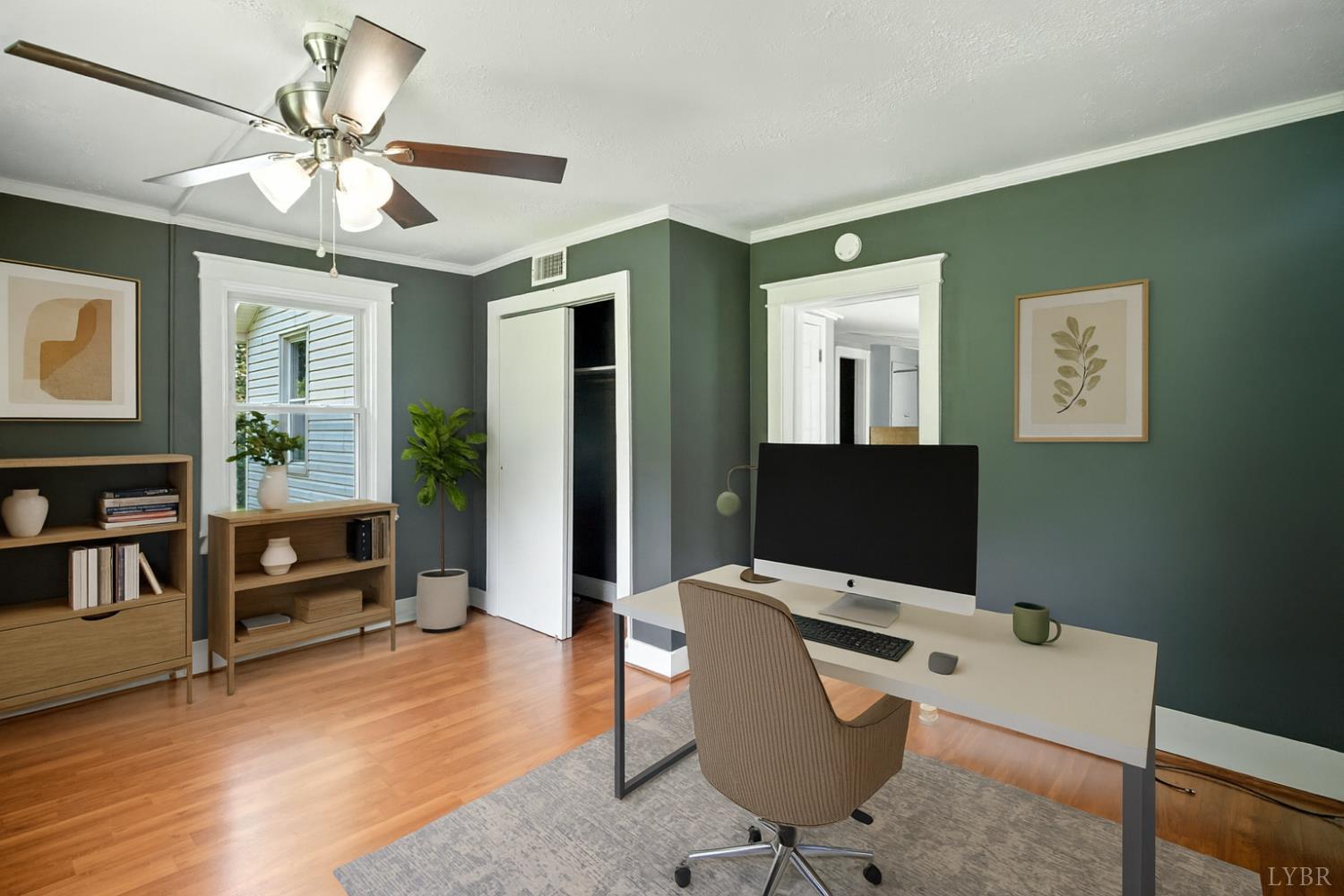 157 Old Country Road Monroe, VA 24574 - Photo 7 of 41 a workspace with furniture and window