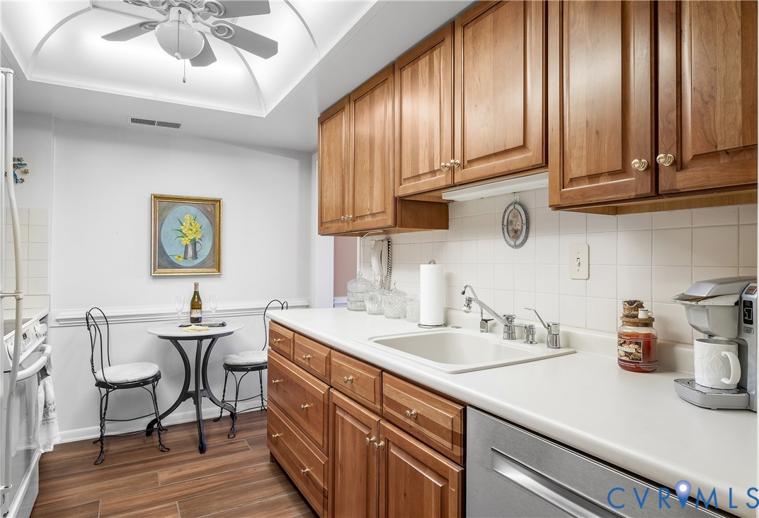 2956 Hathaway Road, Unit U301 Richmond, VA 23225 - Photo 15 of 36 a kitchen with a sink cabinets and window