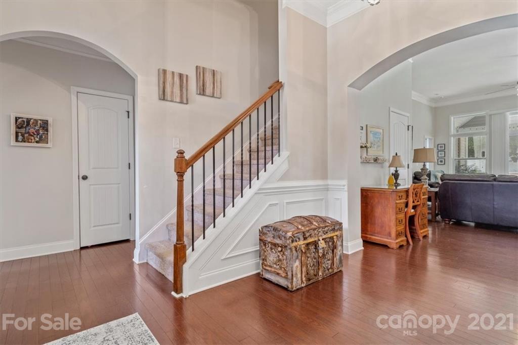 79067 Ridgehaven Road Lancaster, SC 29720 - Photo 20 of 38 a view of entryway and hall with wooden floor