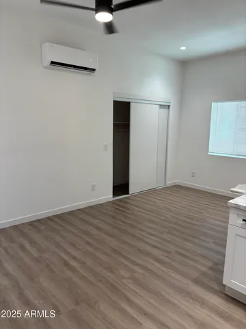 wooden floor in an empty room
