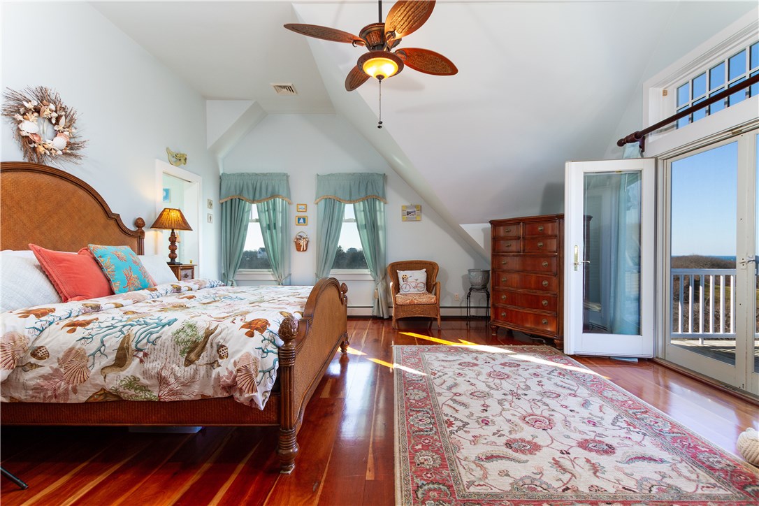 1507 West Side Road Block Island, RI 02807 - Photo 16 of 40 Master w/ balcony & en-suite!