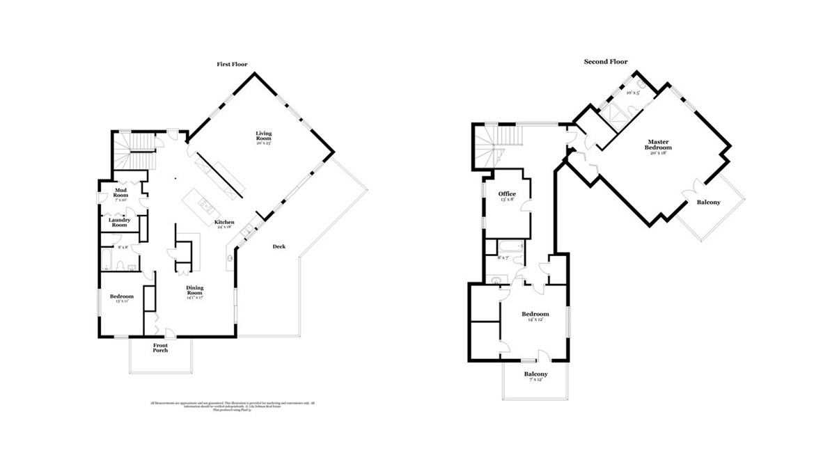 1507 West Side Road Block Island, RI 02807 - Photo 40 of 40 First and second floor plans.