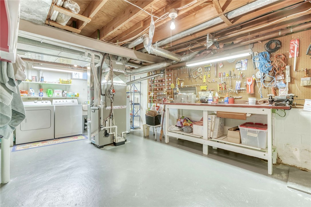 6930 Lakeside Road Ontario, NY 14519 - Photo 34 of 40 Basement Laundry/workshop area
