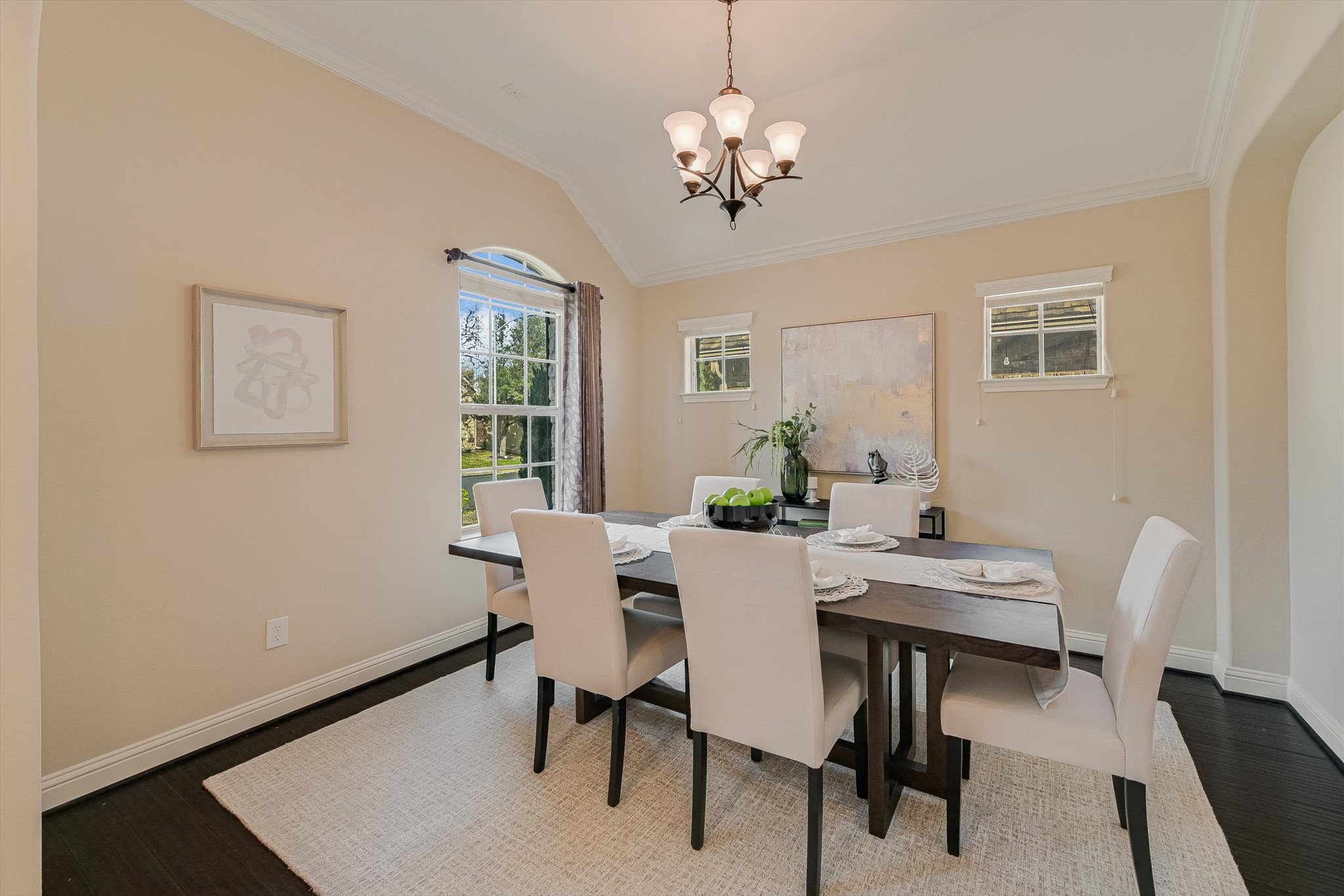 13017 Hymeadow Circle Austin, TX 78729 - Photo 4 of 32 a view of a dining room with furniture and wooden floor