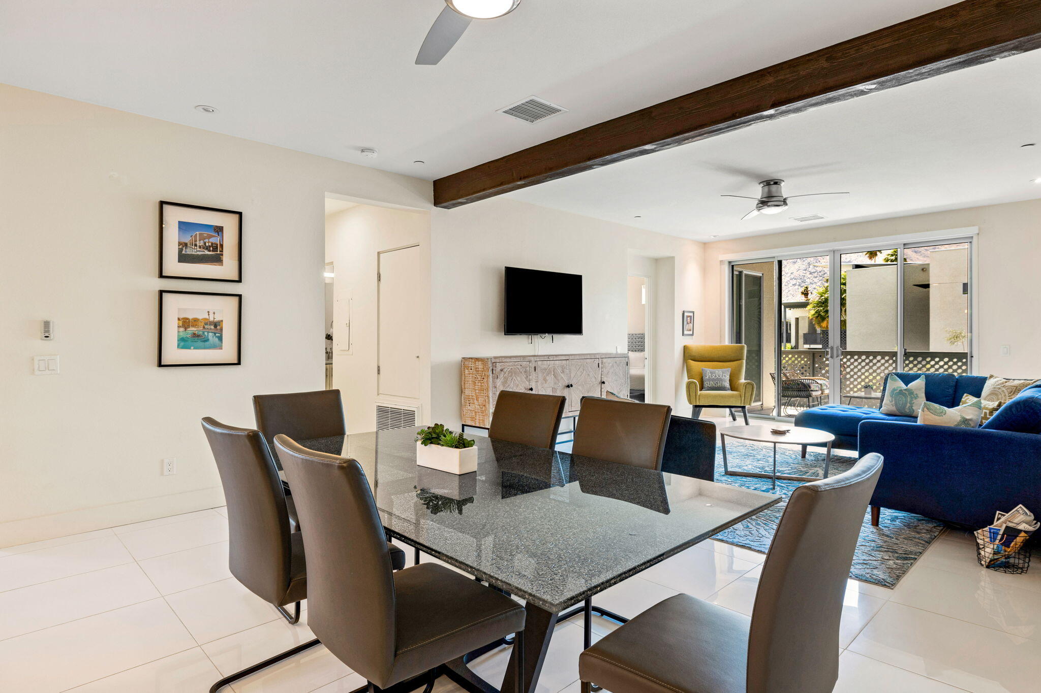 191 The River Palm Springs, CA 92262 - Photo 14 of 39 a view of a dining room with furniture