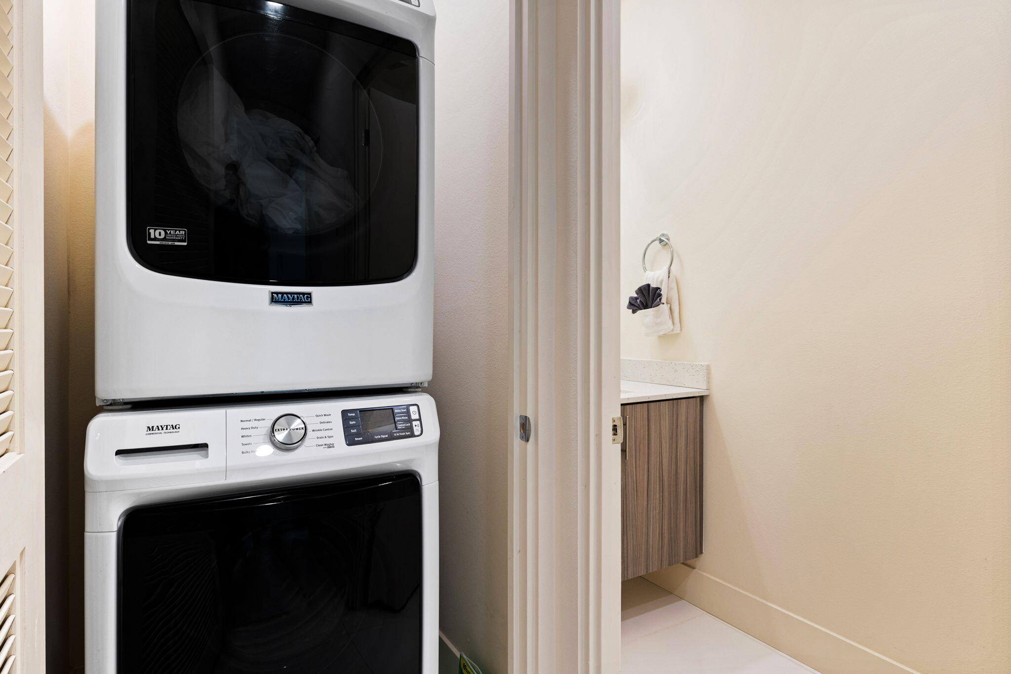 191 The River Palm Springs, CA 92262 - Photo 35 of 39 a view of washer and dryer