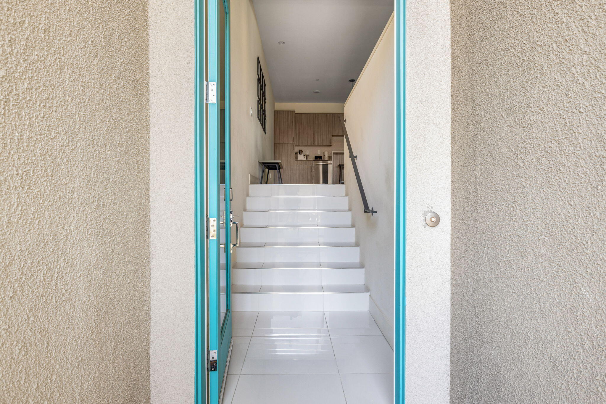 191 The River Palm Springs, CA 92262 - Photo 4 of 39 a view of staircase with white walls