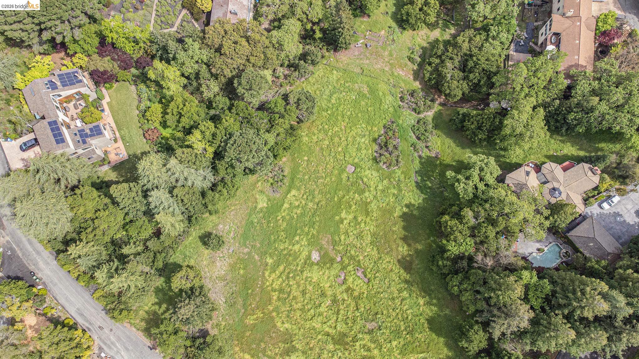 3933 Quail Ridge Road Lafayette, CA 94549 - Photo 13 of 17 Aerial View of Land