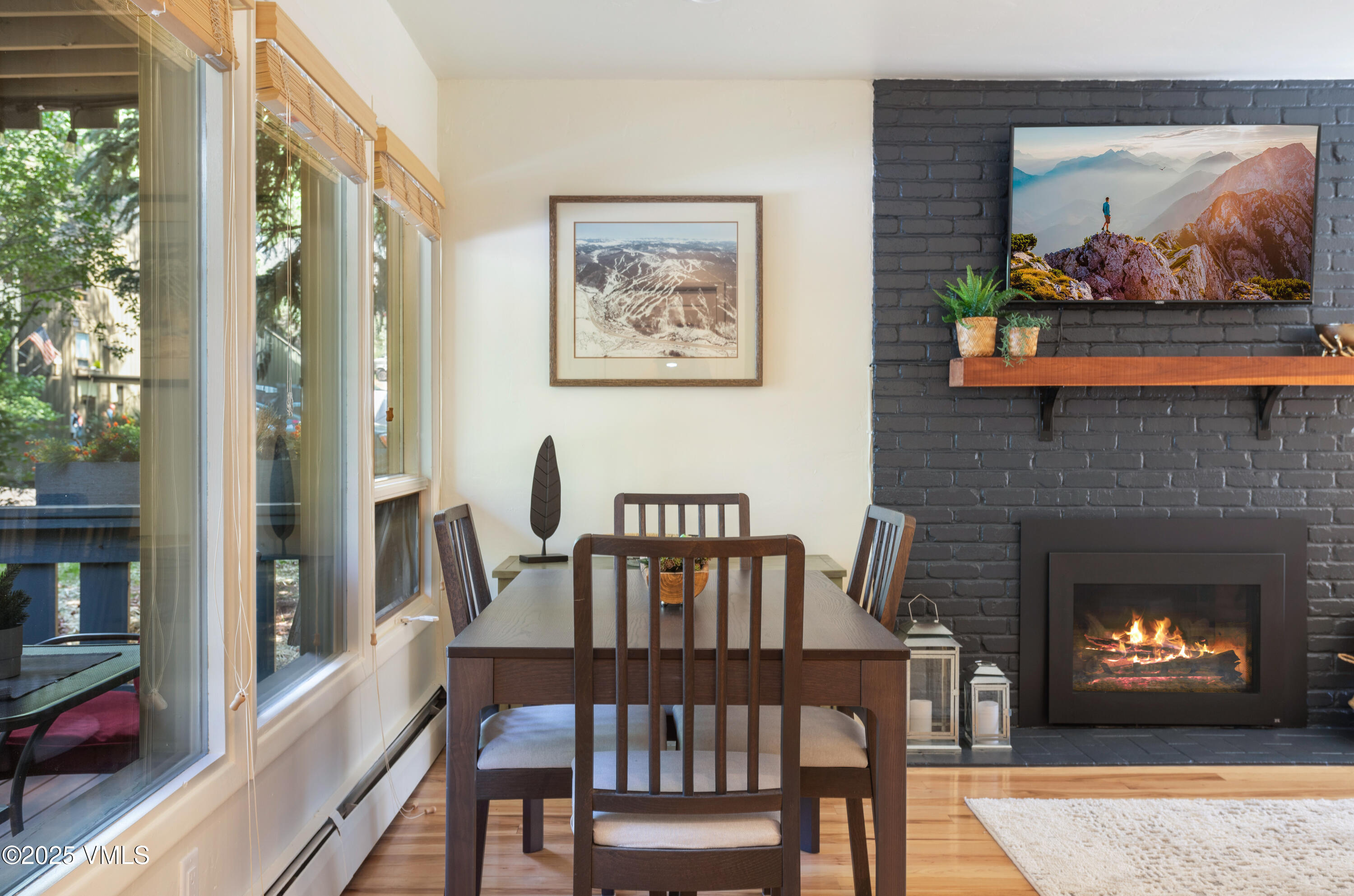 909 Red Sandstone Road, Unit B2 Vail, CO 81657 - Photo 2 of 24 a view of a livingroom with furniture and a fireplace