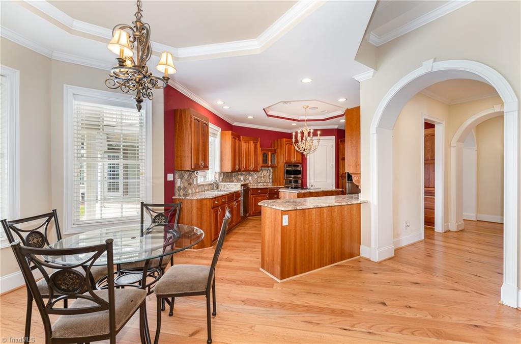2250 Bethel Church Road Pleasant Garden, NC 27313 - Photo 33 of 45 Cozy breakfast nook located just off the kitchen, perfect for casual meals and morning coffee