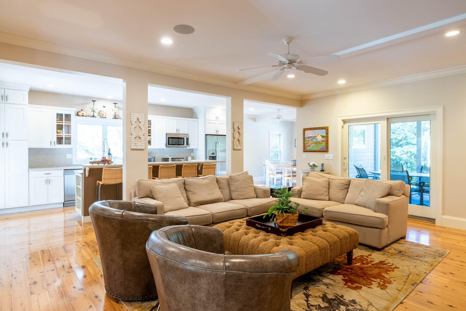94 Marthas Road Edgartown, MA 02539 - Photo 9 of 36 a living room with furniture and a large window