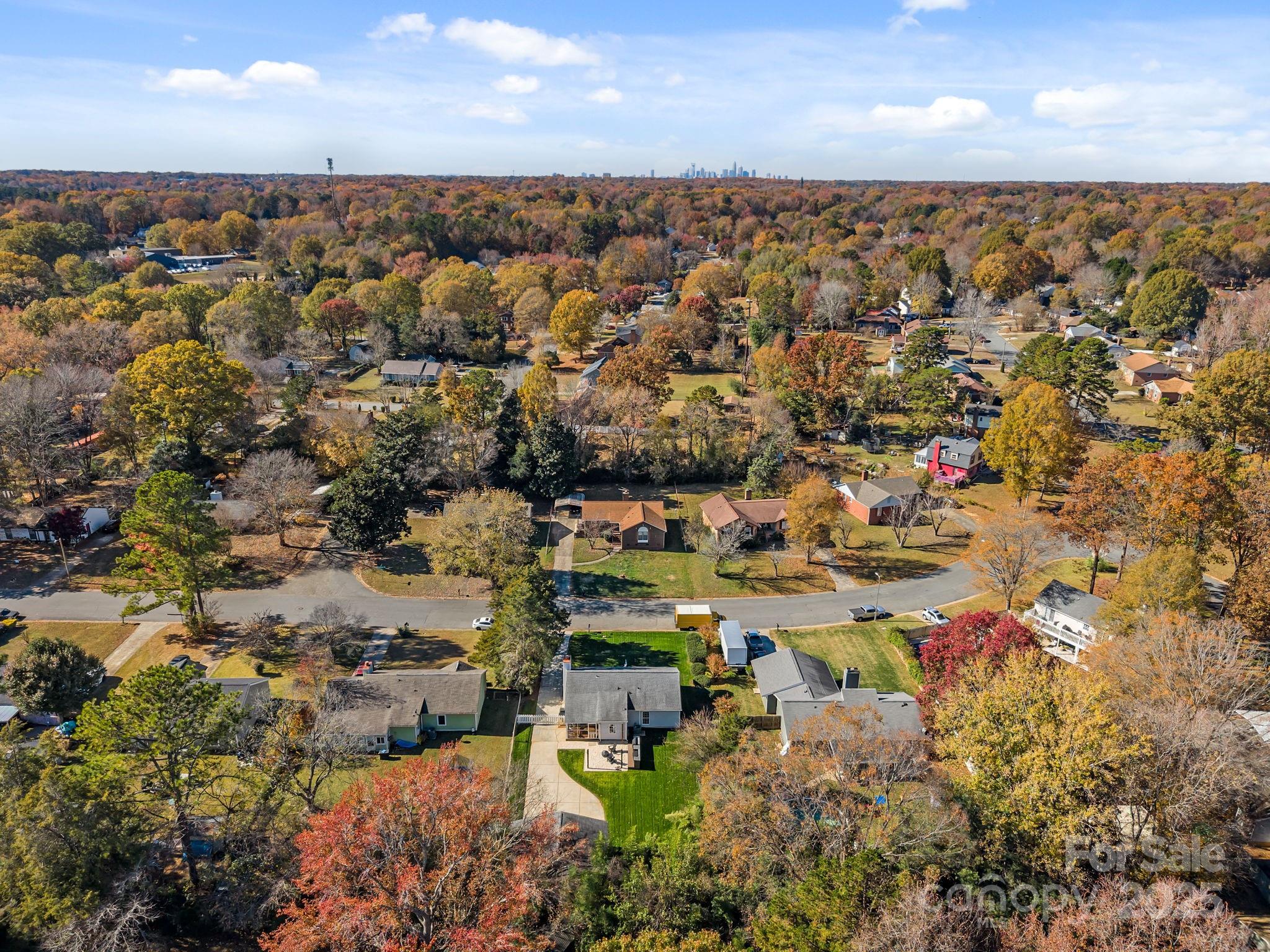 3512 Cross Winds Road Charlotte, NC 28227 - Photo 11 of 32 an aerial view of residential building with parking space