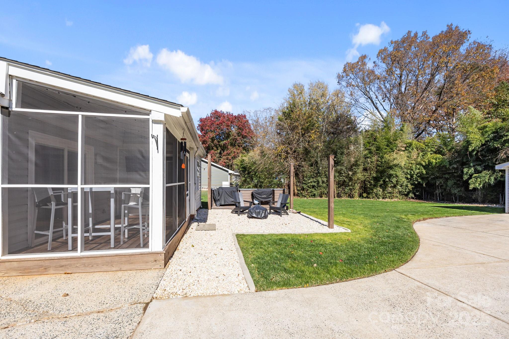 3512 Cross Winds Road Charlotte, NC 28227 - Photo 22 of 32 a view of outdoor space yard deck patio and entertaining space