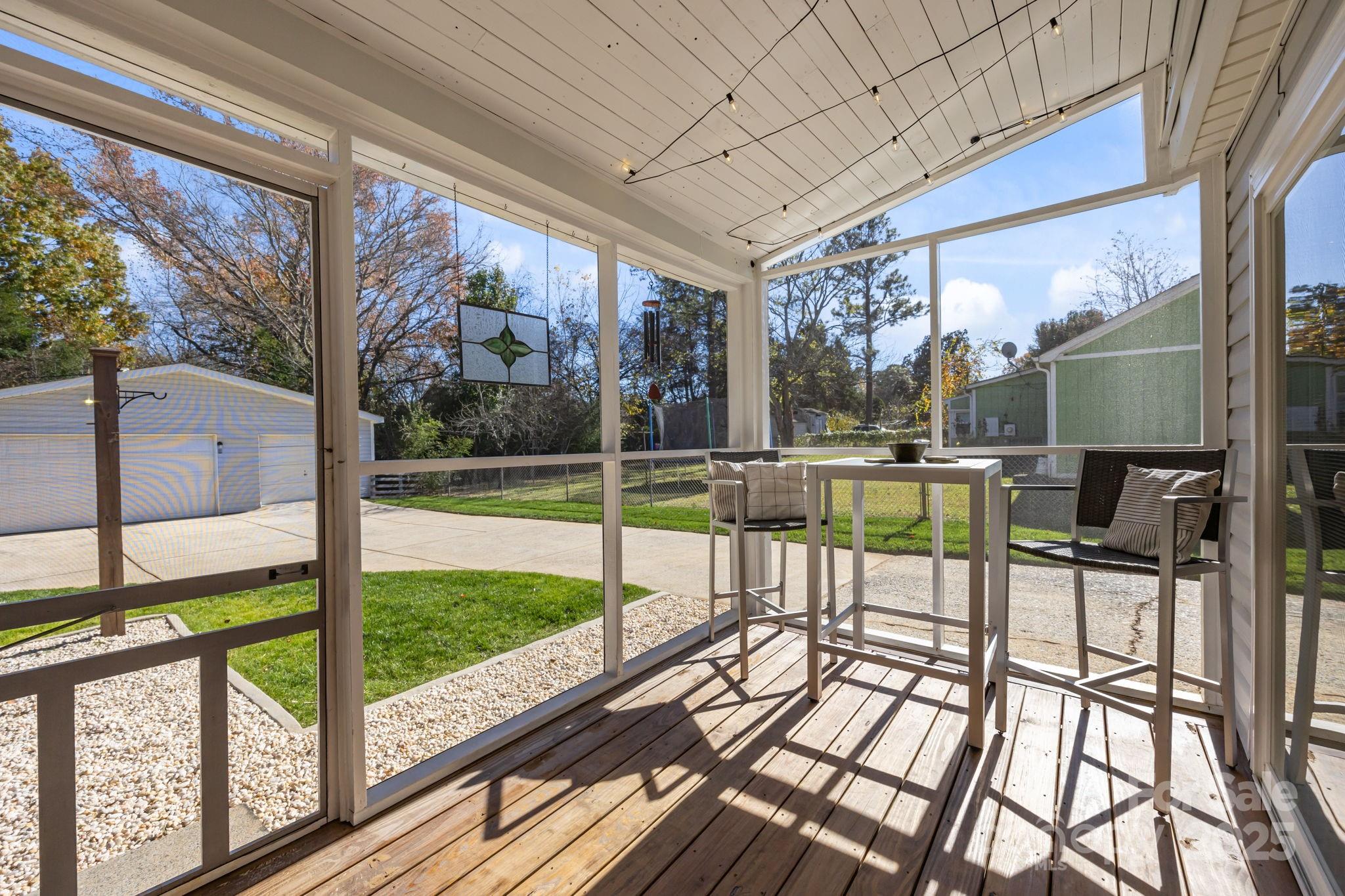3512 Cross Winds Road Charlotte, NC 28227 - Photo 23 of 32 a view of a chairs and tables in the balcony