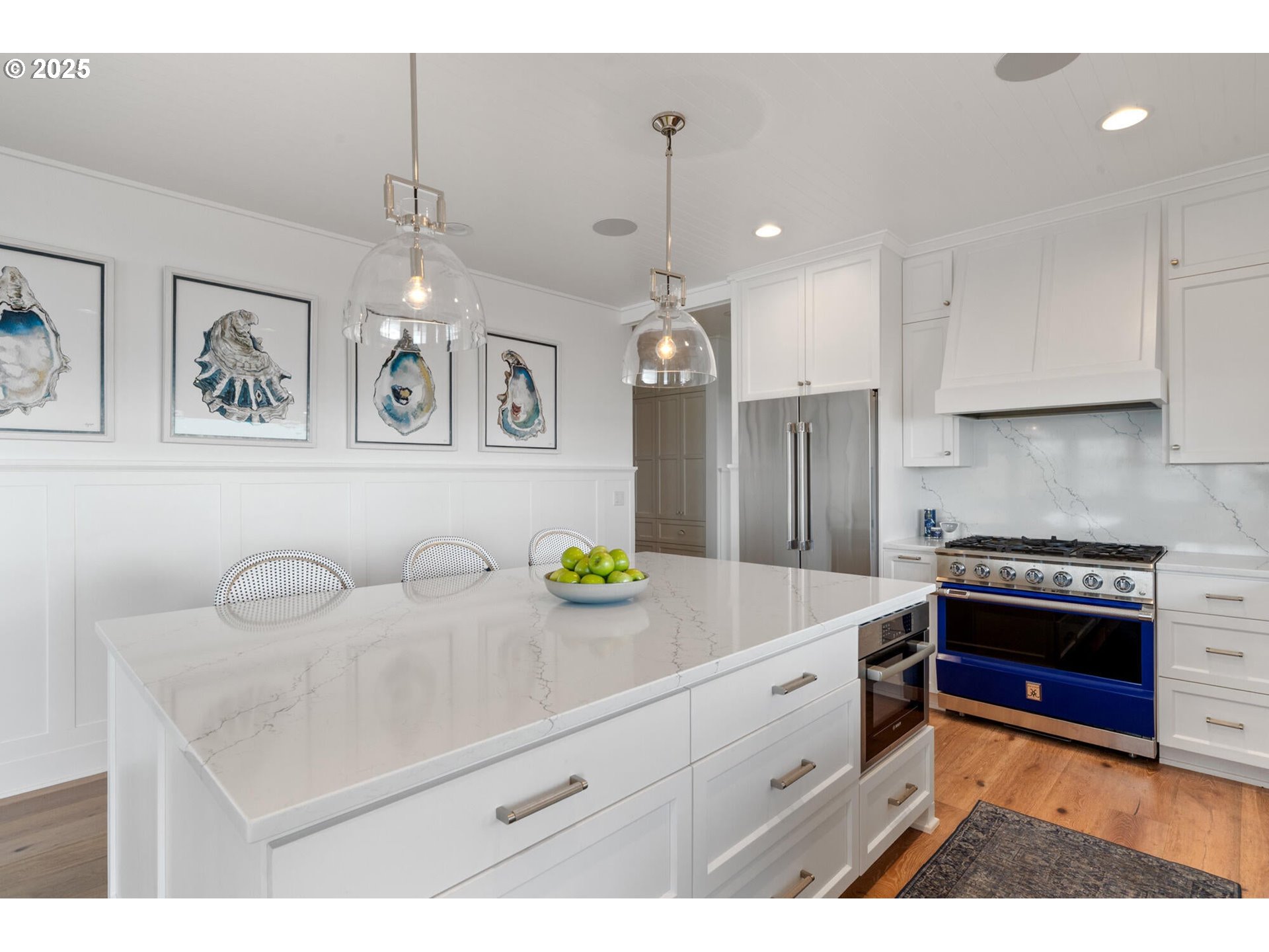 3375 Netarts Bay Drive Netarts, OR 97141 - Photo 19 of 48 a kitchen with kitchen island granite countertop a sink a counter space appliances and cabinets