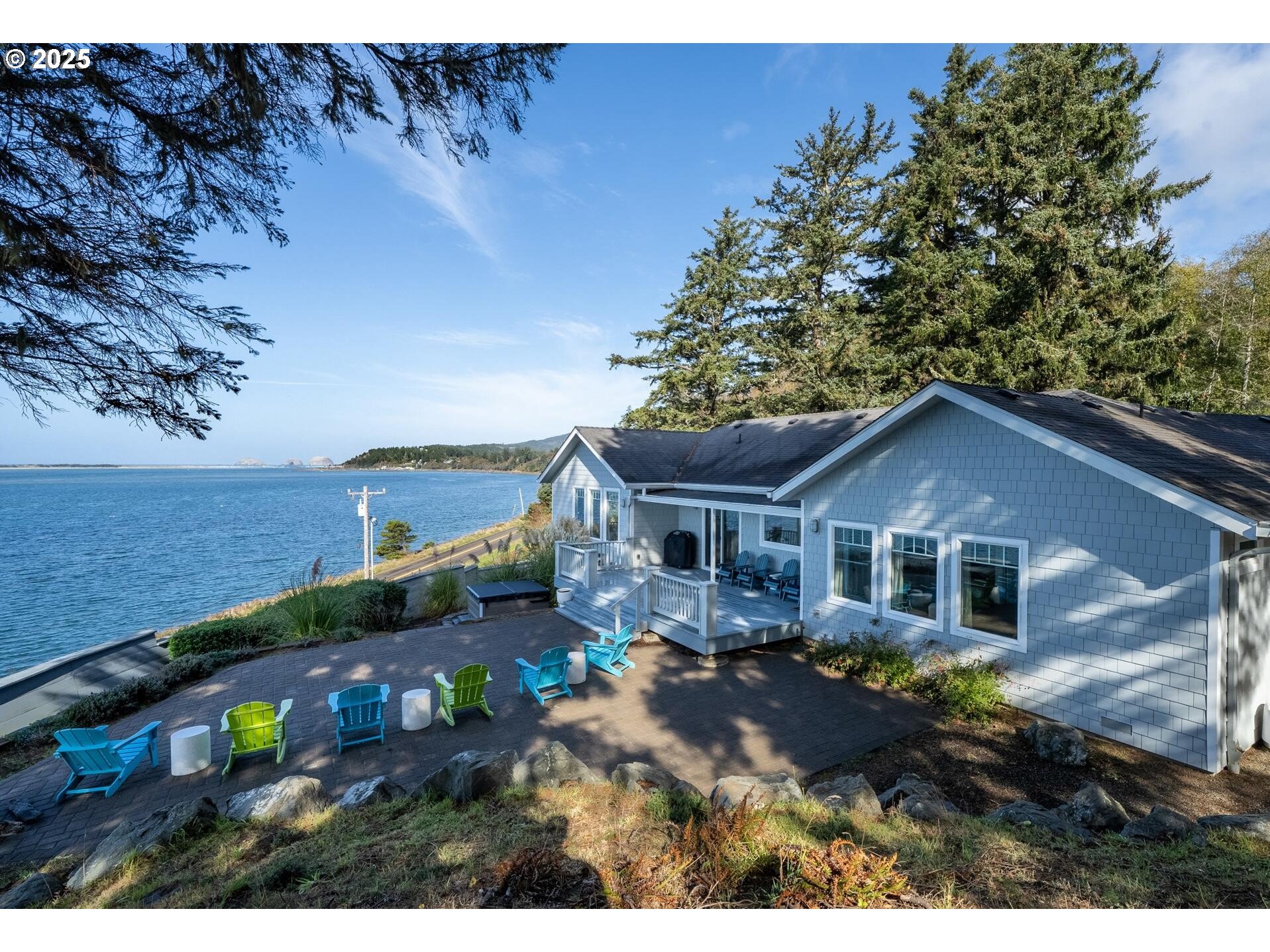 3375 Netarts Bay Drive Netarts, OR 97141 - Photo 23 of 48 a view of a house with a yard